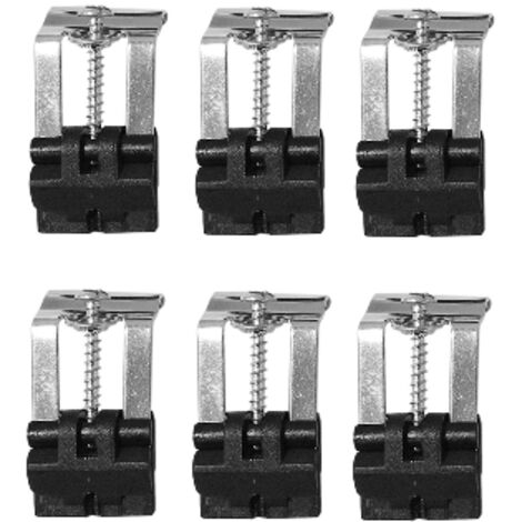 KIT 6 PZ GANCI PER FISSAGGIO LAVELLO INOX - APELL