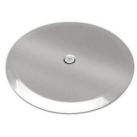 PIATTELLO SUPERIORE IN ACCIAIO Misura: Diam. 140 mm