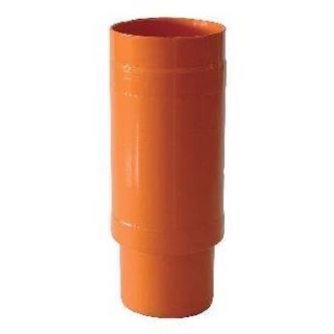 GIUNTO DI RIPARAZIONE IN PVC ROSSO Misura: Diam. 80