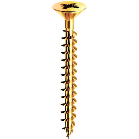 SC VITI PER LEGNO OTTONATE TP  4 X25 (PZ. 30)- MUSTAD- 5,0 pz