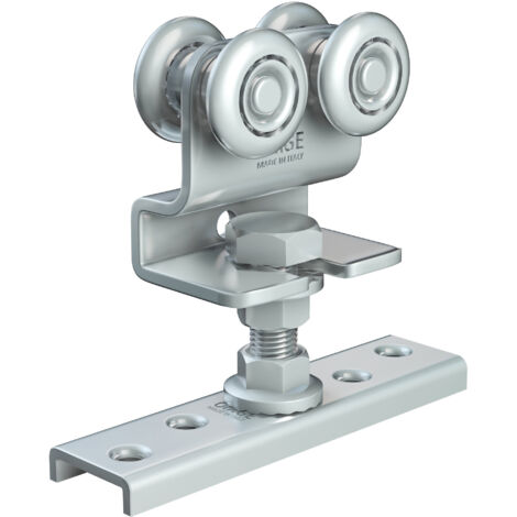 OMGE   23 CARRELLO A 4 RUOTE D 24 MM PORT 45 KG- 10,0 pz