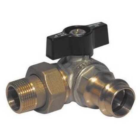 EFIELD - Valvola a sfera per acqua calda e fredda, 30,5 cm, con 2 clip di scollegamento, certificata UPC (confezione da 10