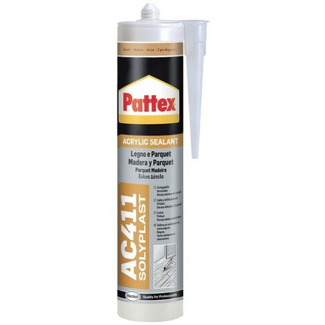 Henkel silicone acrilico pattex per legno e parquet ac411 ml. 300 - acero - Henkel