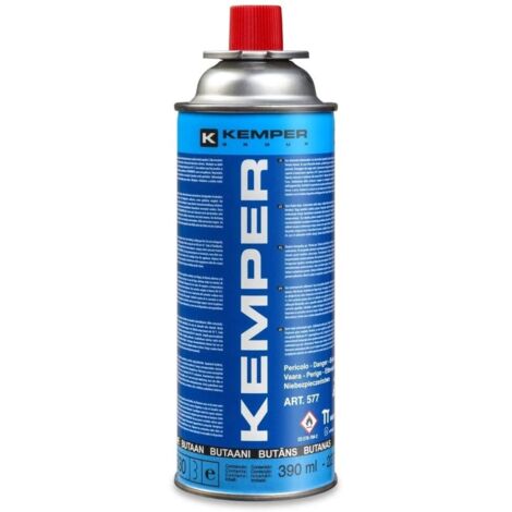 CARTUCCIA BOMBOLA GAS CON VALVOLA 227 GR KEMPER SRL
