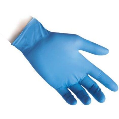 Guanti Monouso In Nitrile medicali alimentari Blu 100 pezzi senza polvere  Synguard Varie misure