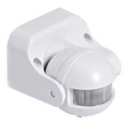 Oktaplex Bea Rilevatore Di Movimento Da Esterno IP65 Orientabile 180° Sensore Infrarosso 12m Portata 230V Bianco Con Sensore Crepuscolare - Foto 3