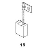 carboncini spazzole ricambio motore elettrico 2 pezzi 5x8x22 mm