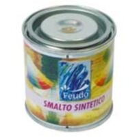 SMALTO SINTETICO BIANCO LUCIDO RAL 9010 ML.125 PER LEGNO E FERRO