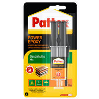 Henkel colla pattex power epoxy saldatutto mix gr. 28 (siringa) (6 pezzi) - Henkel