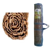 ARELLA IN BAMBU' MEZZA CANNA filo metallo passante mt.1x3 VETTE