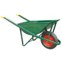 CARRIOLA PER EDILIZIA CON VASCA VERDE ZINCATA SALDATA LT.70 vasca verde zincata saldata lt.70 spessore 14/10 BPA