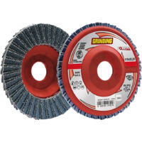 DISCO LAMELLARE PER ACCIAIO INOX 'FORZA' ø 115 gr. 80- 10 pezzi - FORZA GRINDING