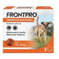 FRONTPRO COMPRESSE MASTICABILI PER CANI KG.410 confezione 3 compresse FRONTPRO