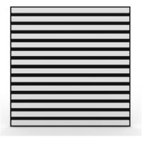 PANNELLO FONOASSORBENTE BIANCO 60X1,8X 60 CM- 4,0 pz