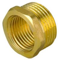 RIDUZIONE MF IN OTTONE GIALLO 11/4 x 1/2 TIEMME