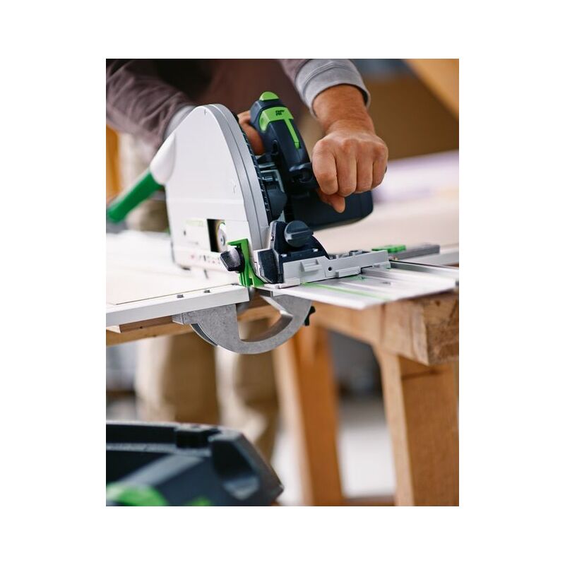 Festool TSV 60 KEBQ-Plus-FS Sega ad affondamento con incisore 1500 W con  binario