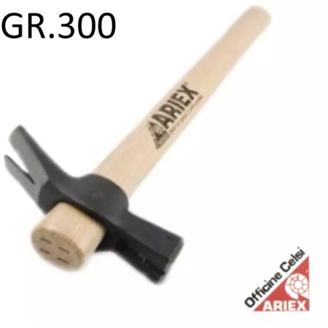 MARTELLO CARPENTIERE GR.300 CON MANICO IN LEGNO
