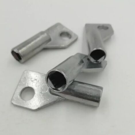 Chiave - Chiave Cava Per Testa Quadra 7 Mm, Pressofusione Di Zinco Grezzo - Foto 3