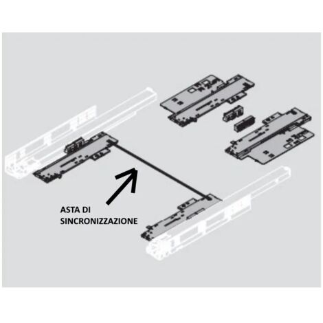 ASTA DI SINCRONIZZAZIONE GRASS PER TIPMATIC 120 cm (1/3)