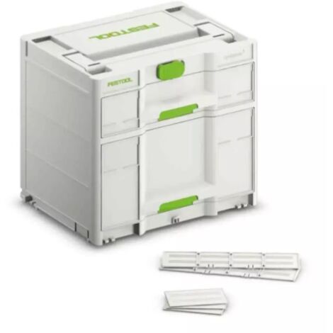 SYSTAINER FESTOOL SYS3 SORT/2 M337 2 CASSETTI