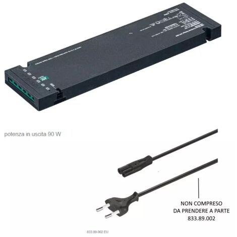 DRIVER PER LED 24Volt 90Watt HAFELE LOOX5 CON INGRESSO PER INTERRUTTORE/SENSORE 833.75.937