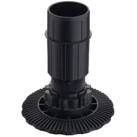 PIEDINO HAFELE AXILO IN PLASTICA CON BASE 78 mm  Altezza : 140-170 mm