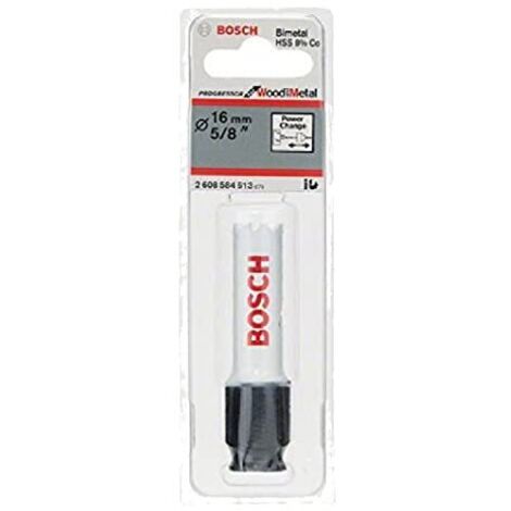 SEGA A TAZZA BOSCH PROGRESSOR HSS+COBALTO attacco RAPIDO Diametro mm 16
