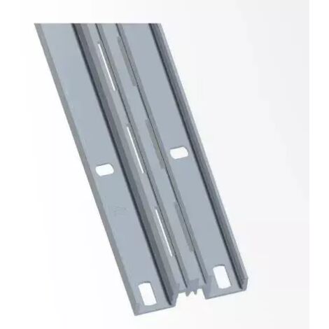 CREMAGLIERA PROAL mod.C 0012 A /2531 mm ARGENTO (1/4)