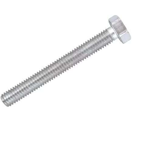 BULLONE TESTA ESAGONALE CLASSE 8.8 ZINCATO  DIAMETRO 16 mm - LUNGHEZZA 70 mm (1/2)