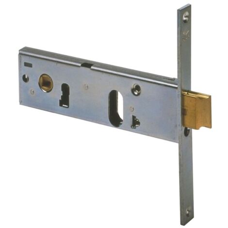 SERRATURA METALLO INFILARE 44150 CISA • B.Q ZINC F.MM 16 F.OVALE +SCR H.MM 44 E.MM 90 M2