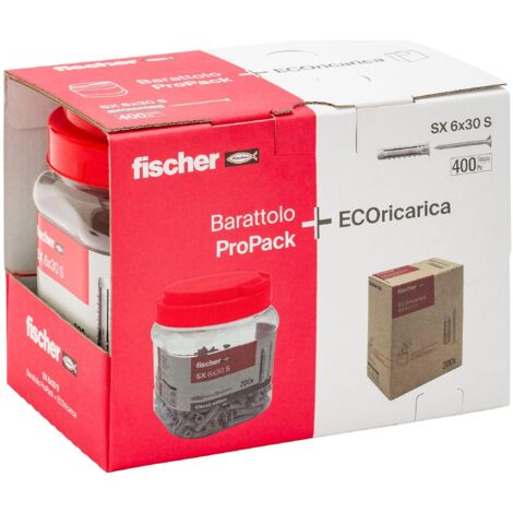 TASSELLO IN NYLON CON VITE PROPACK  SX-S  6x30 FISCHER