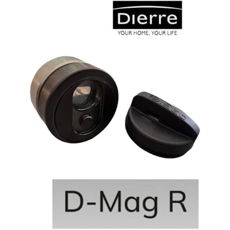DEFENDER DIERRE D-MAG R DIAMETRO 42 PER CILINDRO SAGOMATO CON 3 CHIAVI NERO ANTRACITE