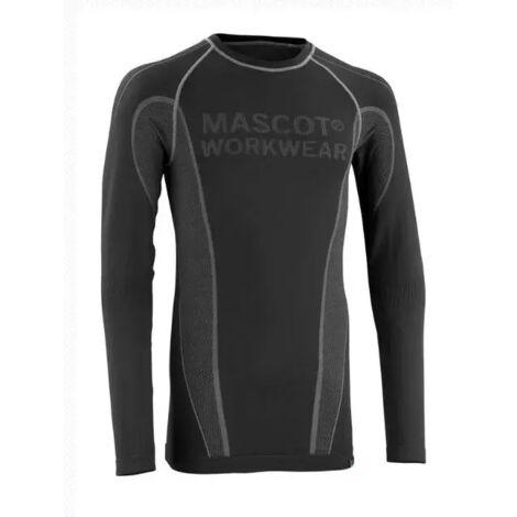 MAGLIA TERMICA IN THERMOCOOL MASCOT mod.HAMAR NERA Taglia S/46 (1/4)