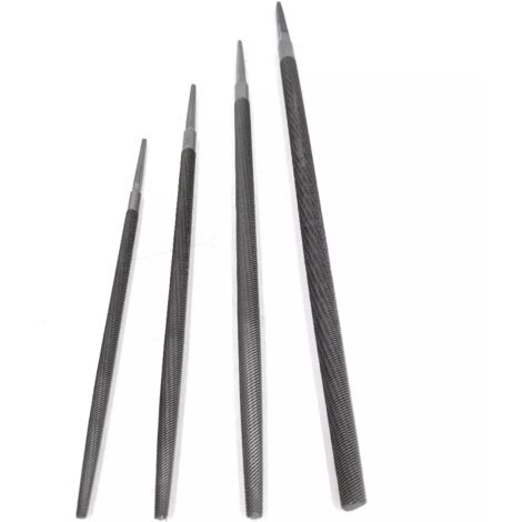 LIMA CORRADI TONDA TAGLIO BASTARDO Lunghezza 8 "" ( 200 mm ) - Sezione 8 mm