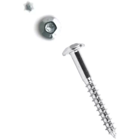 VITE RAPID TESTA SFACCETTATA TORX 7X50 ANTISVITAMENTO (1/3)