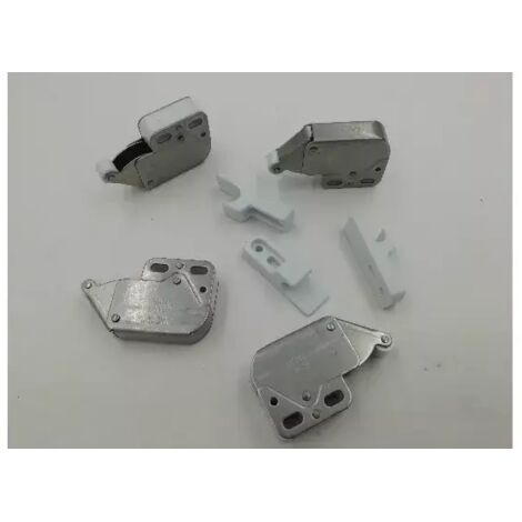 CHIUSURA MINI LATCH ART. 188 NICHEL BIANCO