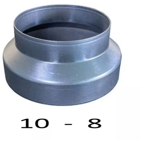 RIDUZIONE X TUBI IN ALLUMINIO DA CM 10 A CM 8