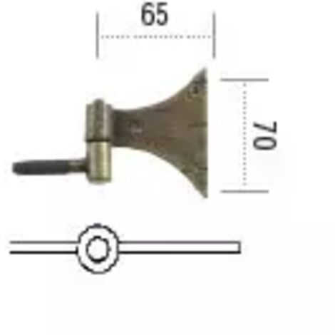 CERNIERA FARFALLA C-CARD.ANUBA FF283.V.R