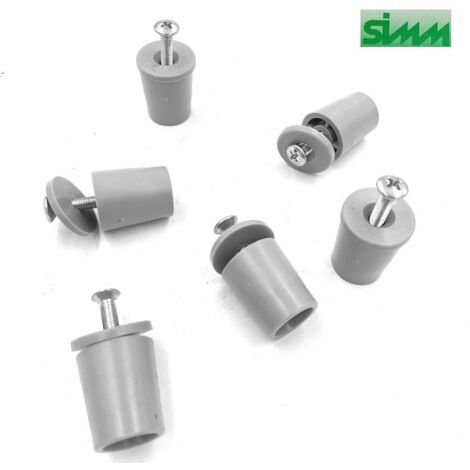 TAPPO ARRESTO IN NYLON MM.28 CON VITE