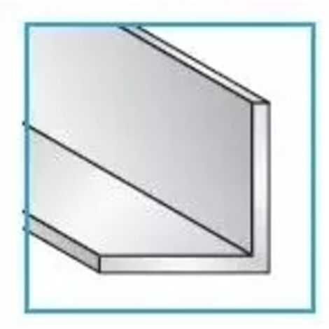 BARRA MT.4 ALLUMINIO ANODIZZATO PROFILO ANGOLARE  40x40x2 mm Mt.4