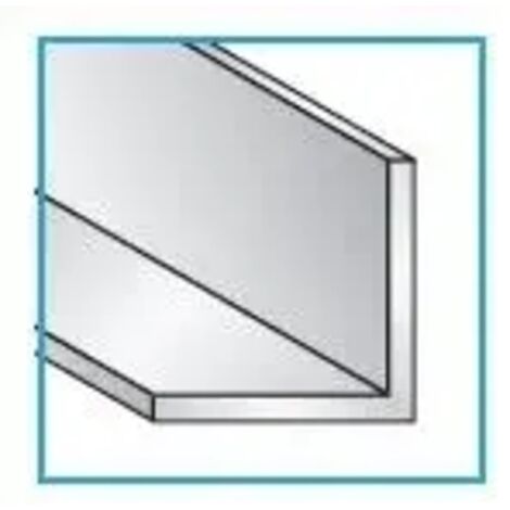 BARRA MT.4 ALLUMINIO ANODIZZATO PROFILO ANGOLARE 50x50x2 mm Mt.4