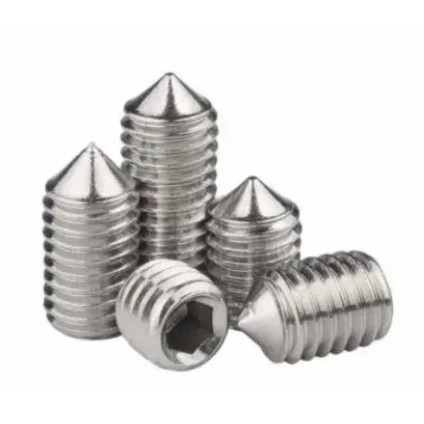 GRANO IN ACCIAIO INOX A2 DIN 914  M 3 - LUNGHEZZA 3 MM