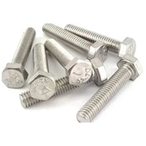 BULLONE TESTA ESAGONALE IN ACCIAIO INOX A2 DIN933  DIAMETRO 8 MM - LUNGHEZZA 30 MM