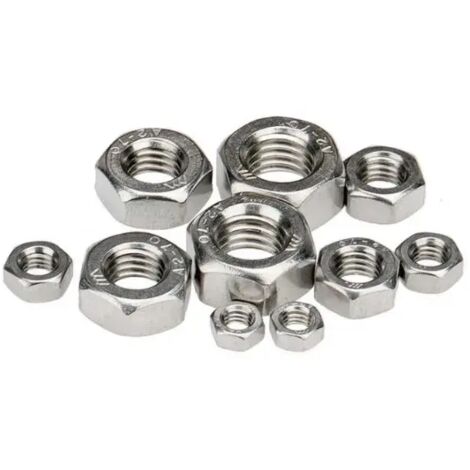 DADO IN ACCIAIO INOX A2 DIN934 DIAMETRO 4 MM