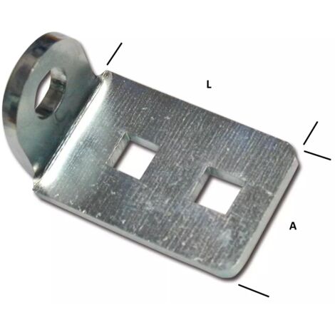 Piastre Portalucchetti universali Art. 943/60 Conf. 20 Pz