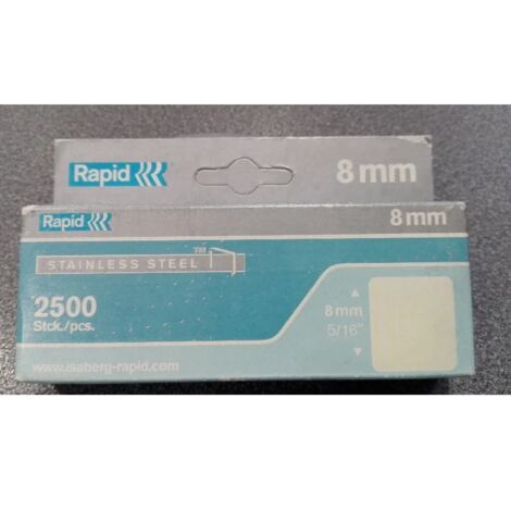 PUNTI RAPID 13-08 INOX PZ.2500