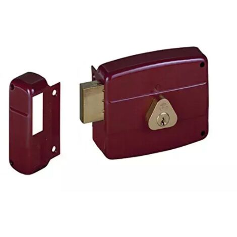 Serratura Cisa 50141-60-1 per Porta in Legno Destra, Lunghezza 60 mm