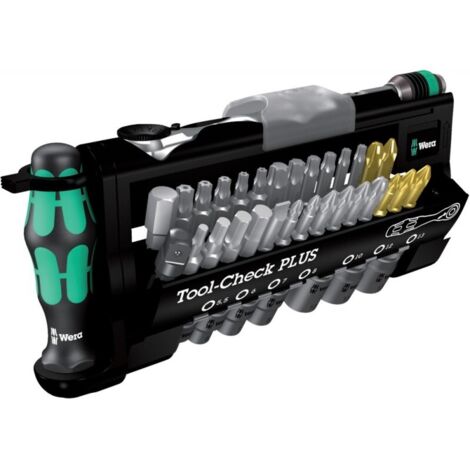 SET INSERTI E BUSSOLE WERA TOOL-CHECK PLUS -PROMO-
