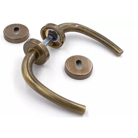 MANIGLIA GPB MILENA RB8 BRONZATO