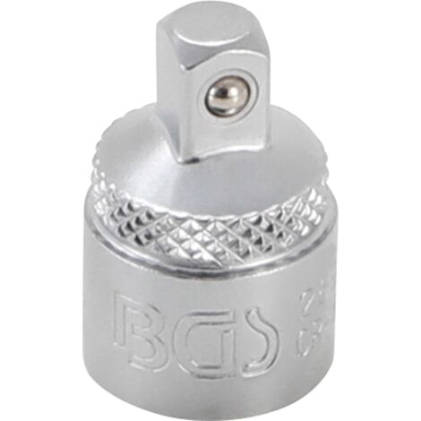 Adattatore per bussola  quadro interno 10 mm (3/8") - quadro esterno 6,3 mm (1/4")